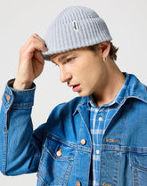 Czapka Zimowa Męska Wrangler Sign Off Beanie Pearl Blue 112356871 W0M9007566